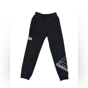 REEBOK Sports pants, light black,size 8, adjustable pants at the waist Kids